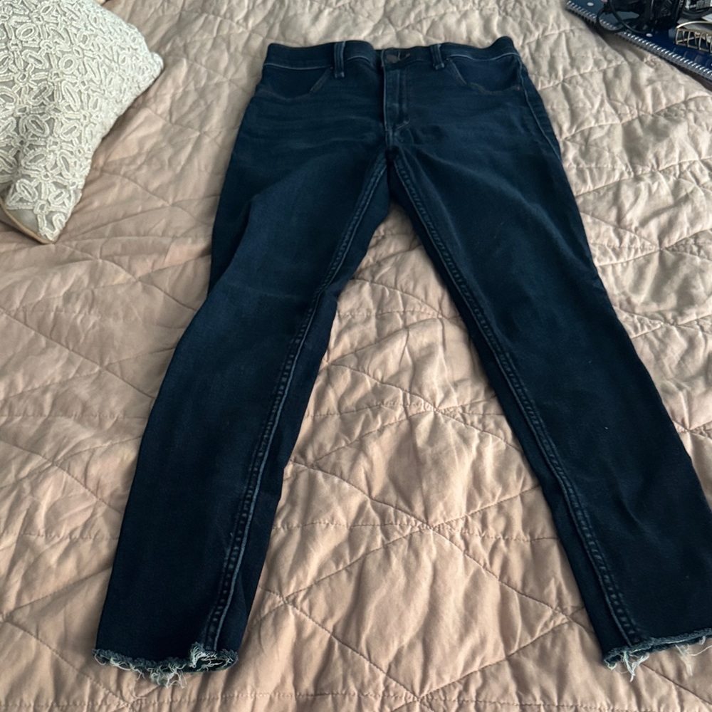 Abercrombie & Fitch Dark Blue Skinny Jeans